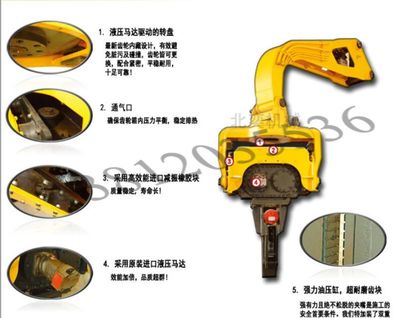 供應(yīng)供應(yīng)北奕液壓振動打拔樁機 振動錘